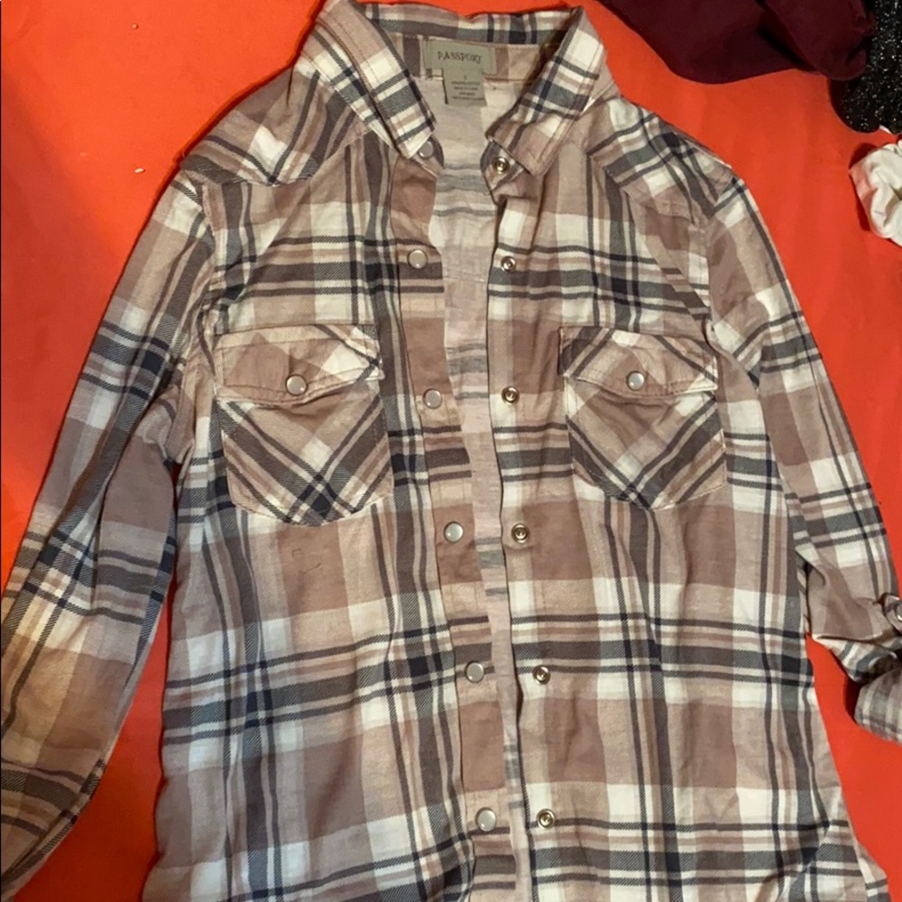 Plaid shirt